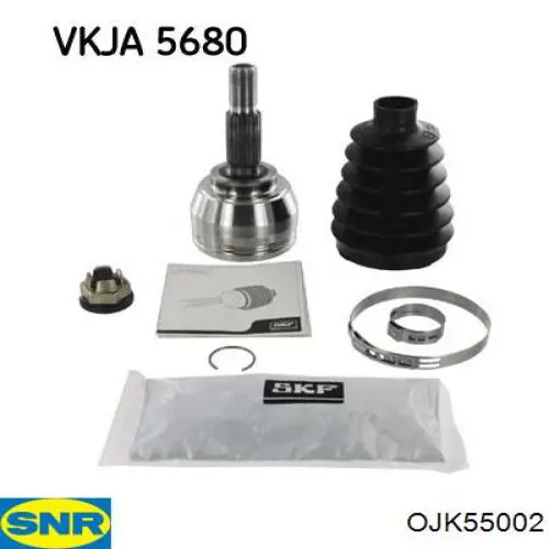 Junta homocinética externa dianteira SNR OJK55002 preço, a partir de 57,68 USD