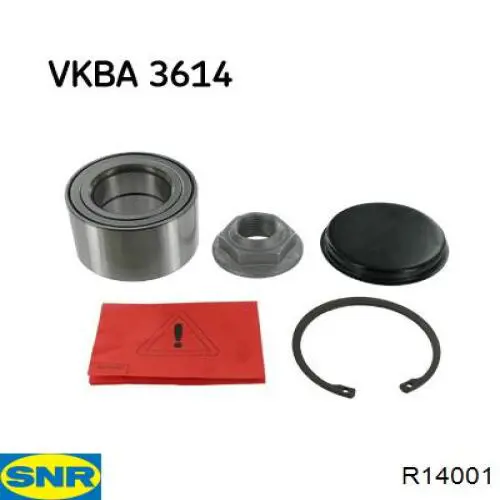 Rolamento de cubo traseiro SNR R14001 preço, a partir de 54,09 USD