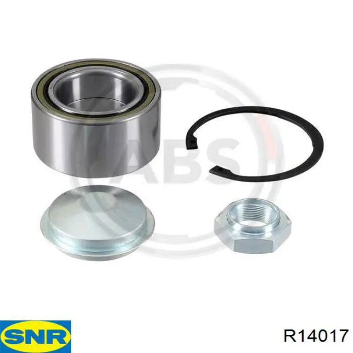 Rolamento de cubo dianteiro SNR R14017 preço, a partir de 50,51 USD