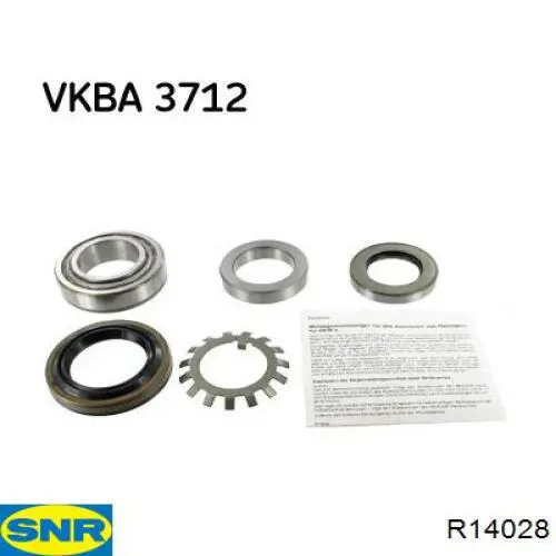 Rolamento de cubo traseiro SNR R14028 preço, a partir de 35,79 USD