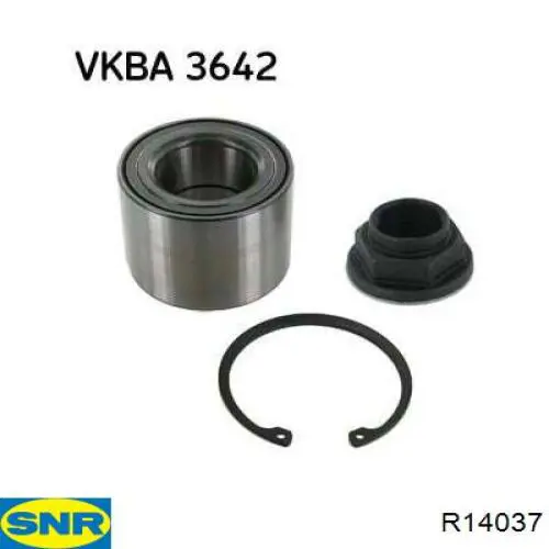 Compre R14037 SNR Rolamento de cubo traseiro
