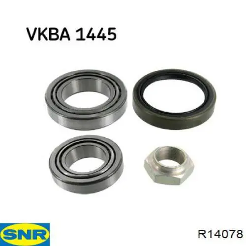 Rolamento de cubo traseiro SNR R14078 preço, a partir de 38,91 USD