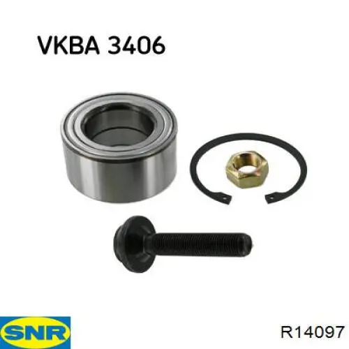 Rolamento de cubo dianteiro SNR R14097 preço, a partir de 46,56 USD