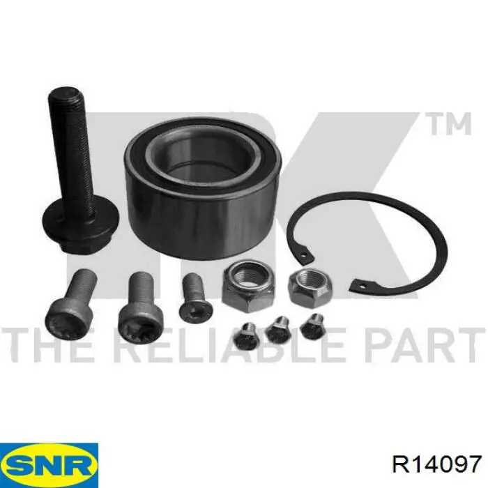Compre R14097 SNR Rolamento de cubo dianteiro