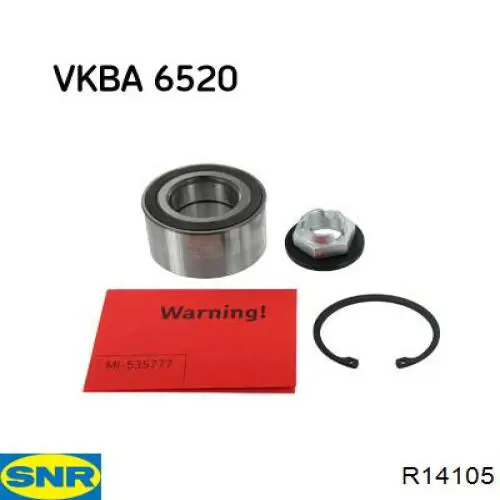 Compre R14105 SNR Rolamento de cubo dianteiro