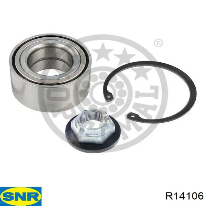 Rolamento de cubo dianteiro SNR R14106 preço, a partir de 37,63 USD