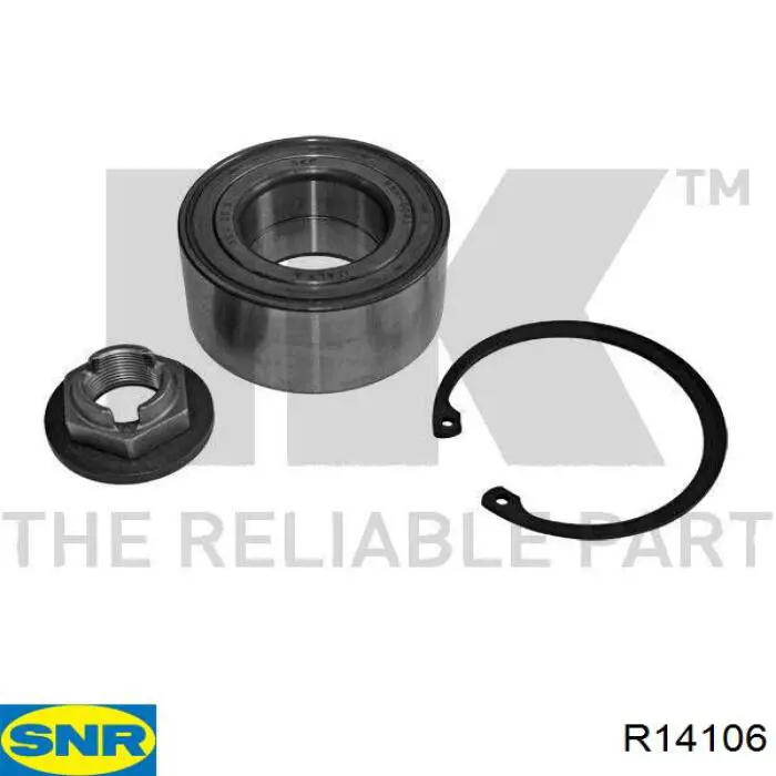 Compre R14106 SNR Rolamento de cubo dianteiro