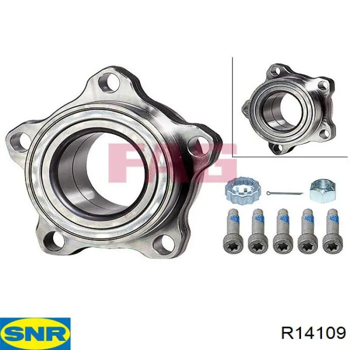 Compre R14109 SNR Rolamento de cubo dianteiro