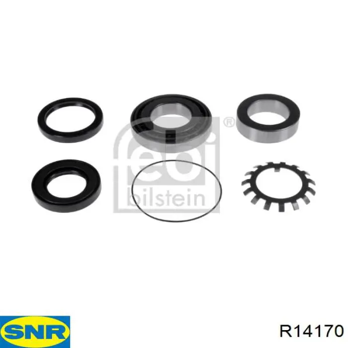 Rolamento de cubo traseiro SNR R14170 preço, a partir de 35,52 USD