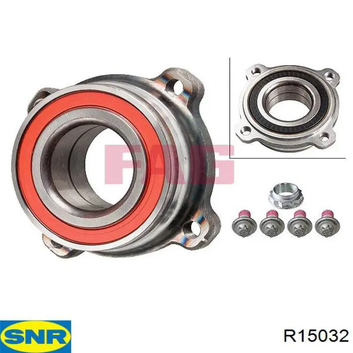 Rolamento de cubo traseiro SNR R15032 preço, a partir de 60,73 USD