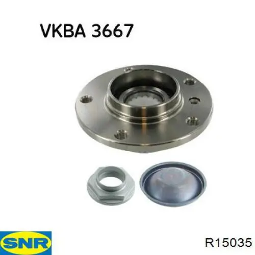 Compre R15035 SNR Cubo dianteiro