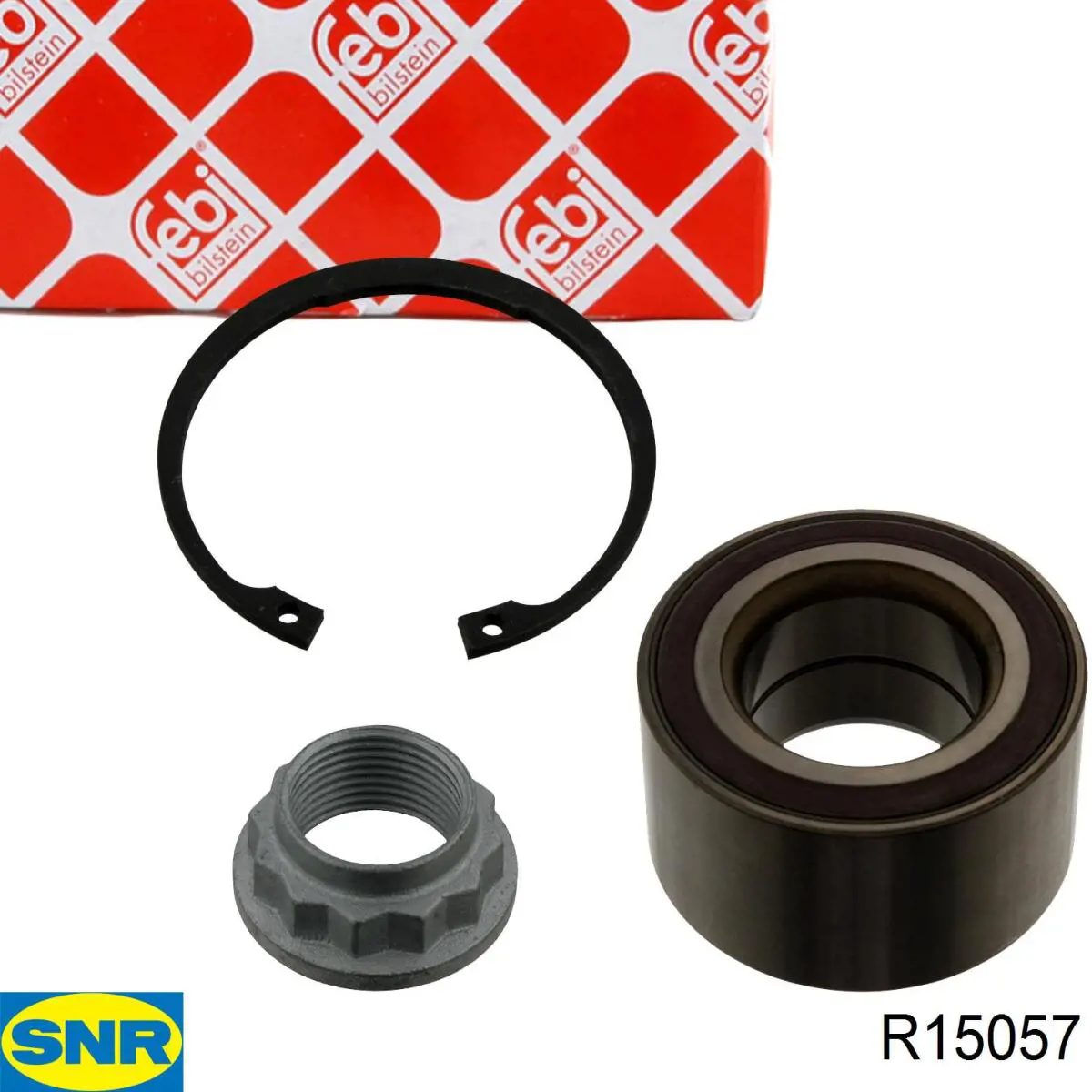 R15057 SNR Rolamento de cubo traseiro