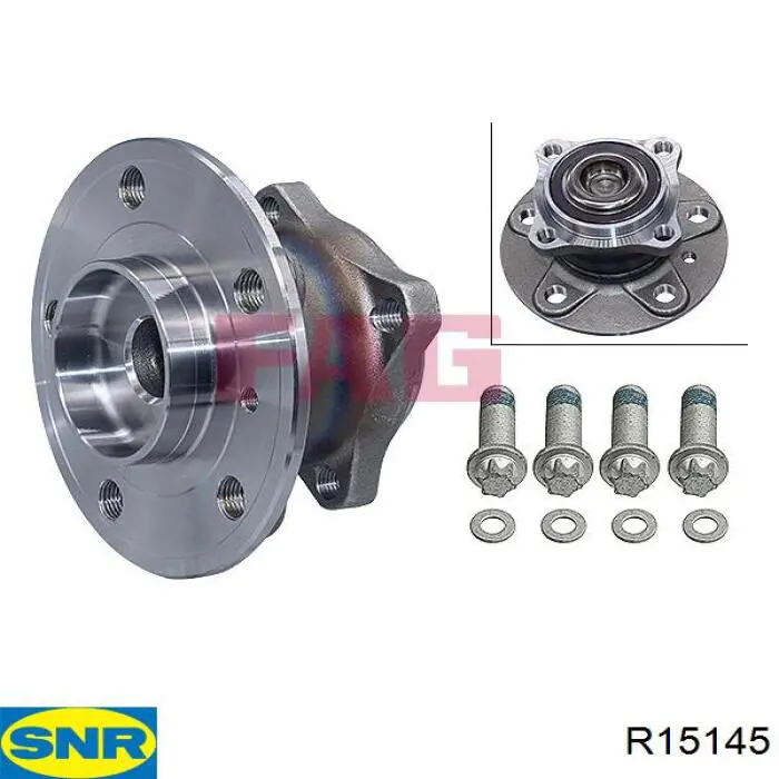 Cubo traseiro SNR R15145 preço, a partir de 80,16 USD