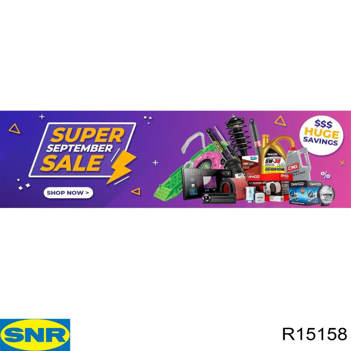 Compre R15158 SNR Rolamento de cubo dianteiro