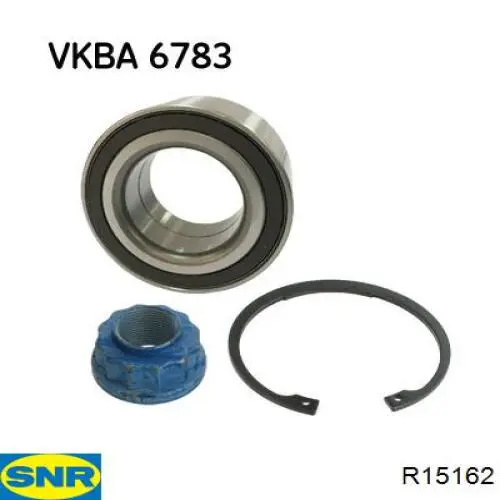 R15162 SNR Rolamento de cubo dianteiro