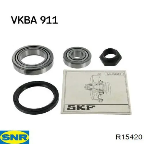 Rolamento de cubo dianteiro SNR R15420 preço, a partir de 26,08 USD