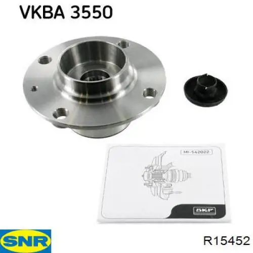 Compre R15452 SNR Cubo dianteiro