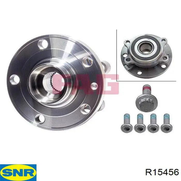 Cubo dianteiro SNR R15456 preço, a partir de 72,86 USD
