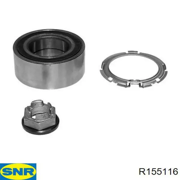 Rolamento de cubo dianteiro SNR R155116 preço, a partir de 50,86 USD