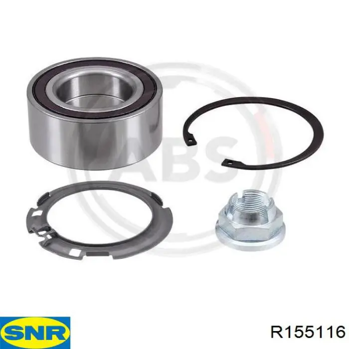 Compre R155116 SNR Rolamento de cubo dianteiro