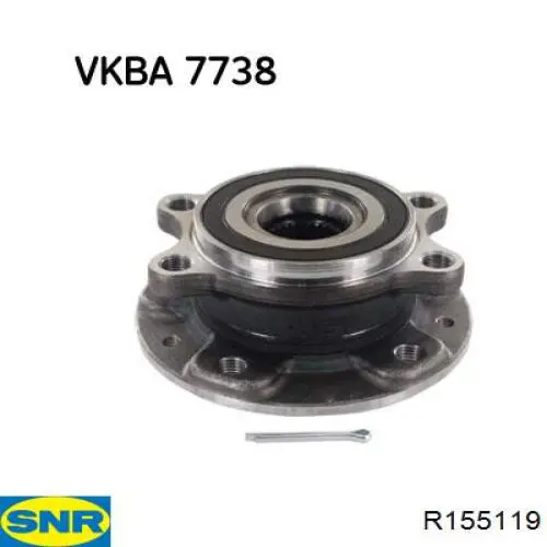 R155119 SNR Cubo dianteiro
