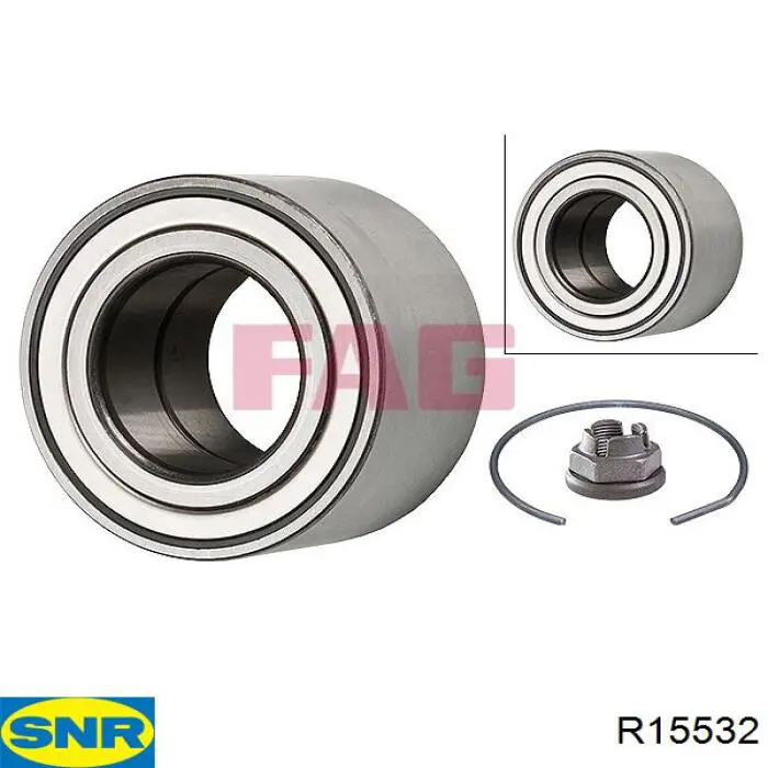 Rolamento de cubo dianteiro SNR R15532 preço, a partir de 29,39 USD