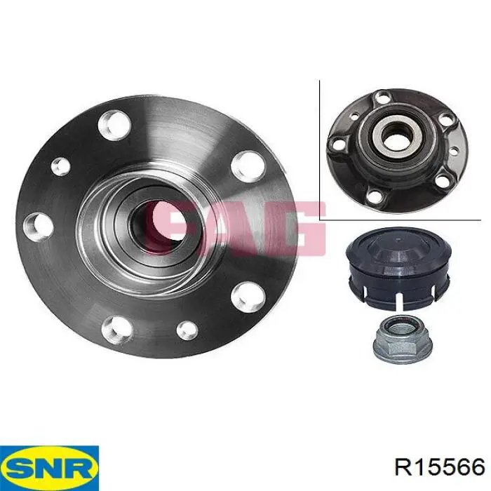 Cubo traseiro SNR R15566 preço, a partir de 57,43 USD