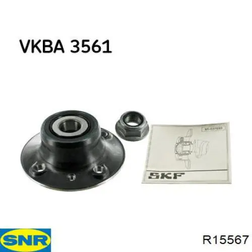 R15567 SNR Cubo traseiro