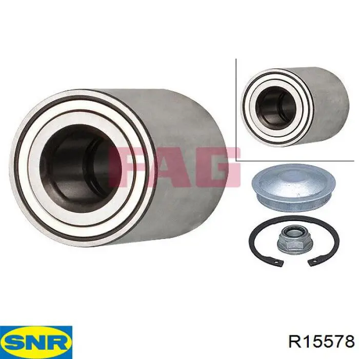 Rolamento de cubo traseiro SNR R15578 preço, a partir de 36,19 USD