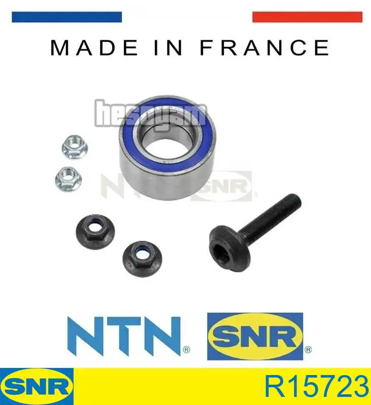 Rolamento de cubo dianteiro SNR R15723 preço, a partir de 32,96 USD