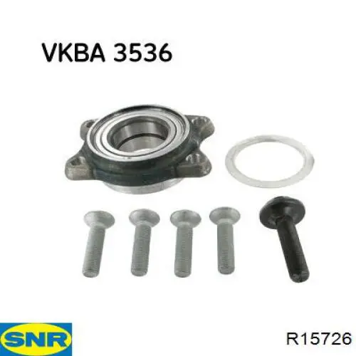 Compre R15726 SNR Rolamento de cubo dianteiro/traseiro