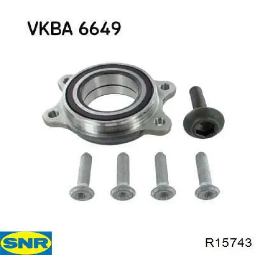 Rolamento de cubo dianteiro SNR R15743 preço, a partir de 61,91 USD
