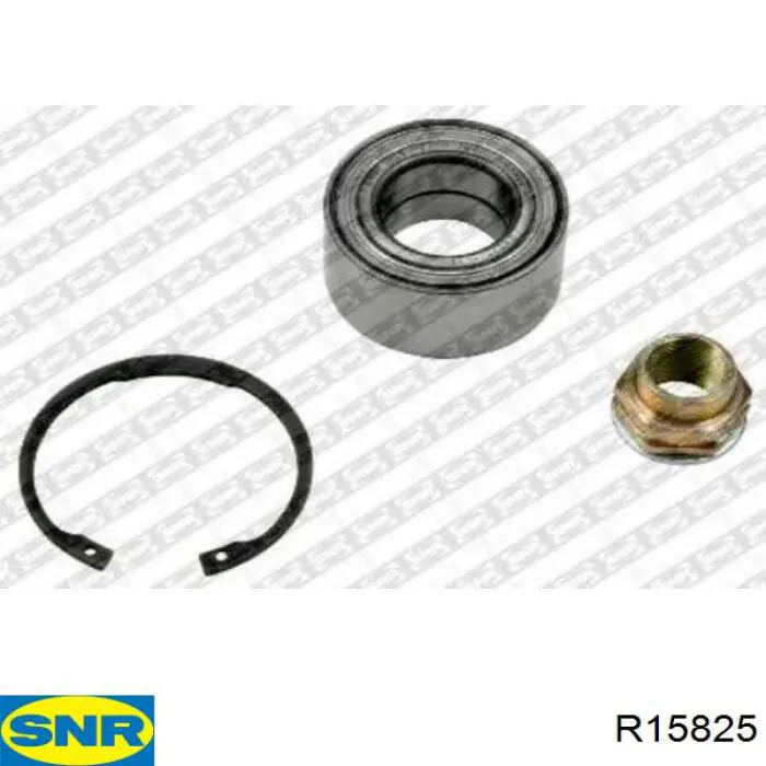 Rolamento de cubo dianteiro SNR R15825 preço, a partir de 21,50 USD