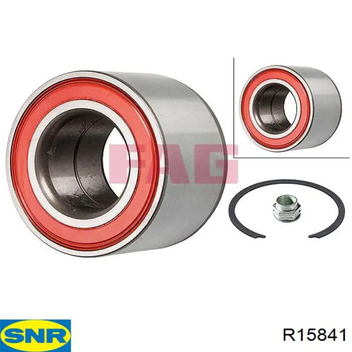 Rolamento de cubo dianteiro SNR R15841 preço, a partir de 29,07 USD