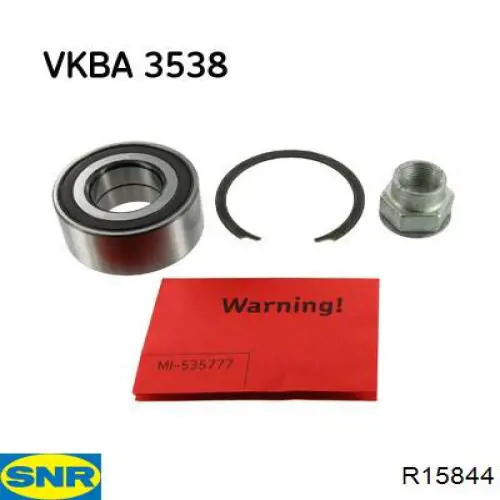 Rolamento de cubo dianteiro SNR R15844 preço, a partir de 29,58 USD