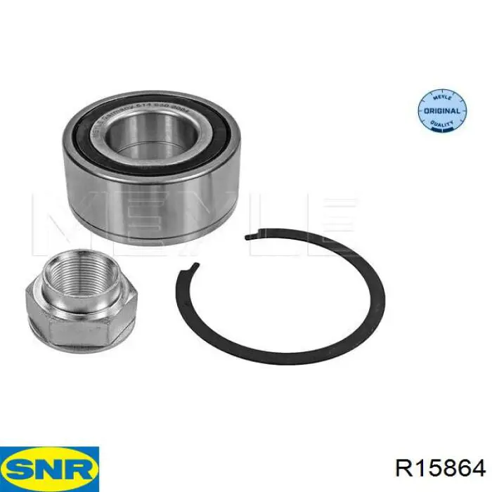 Rolamento de cubo dianteiro SNR R15864 preço, a partir de 31,11 USD