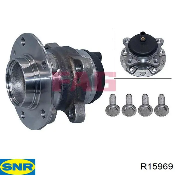 R15969 SNR Cubo traseiro