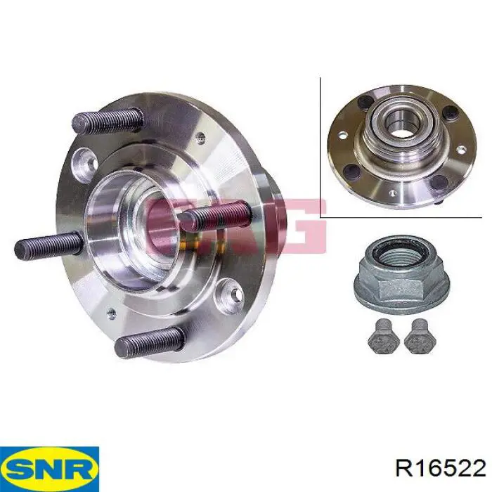 Compre R16522 SNR Cubo traseiro