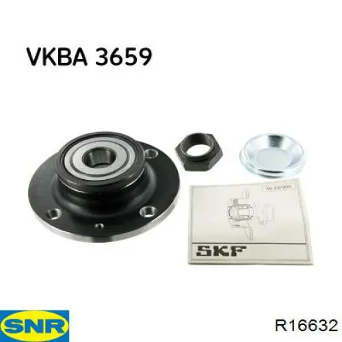 Cubo traseiro SNR R16632 preço, a partir de 50,24 USD