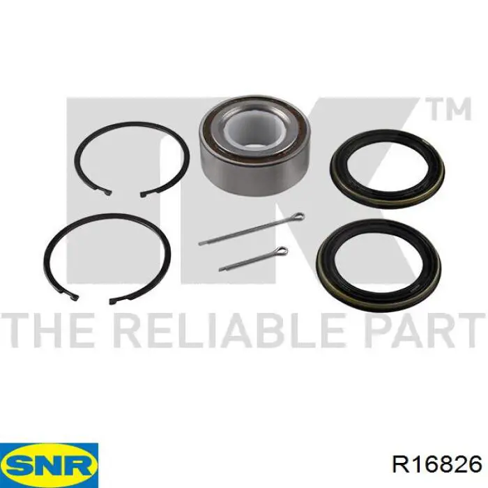 Compre R16826 SNR Rolamento de cubo dianteiro