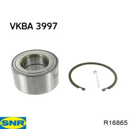 Rolamento de cubo traseiro SNR R16865 preço, a partir de 37,15 USD