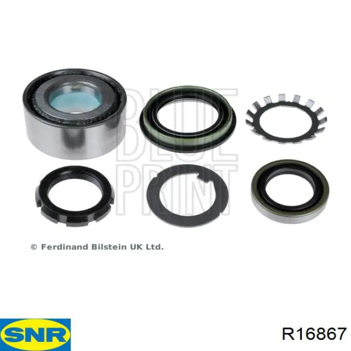 Compre R16867 SNR Rolamento de cubo traseiro