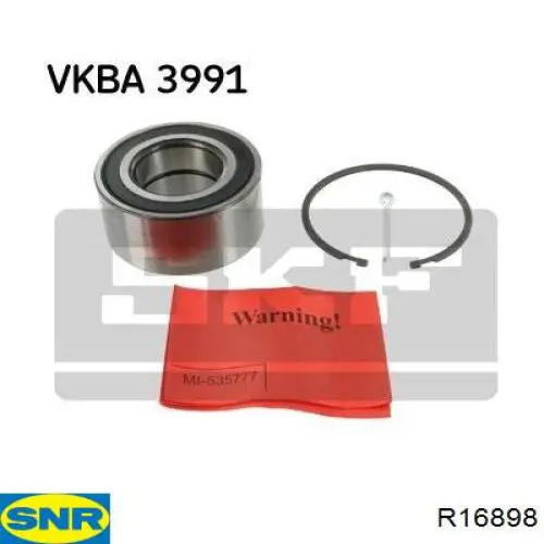 Compre R16898 SNR Rolamento de cubo dianteiro
