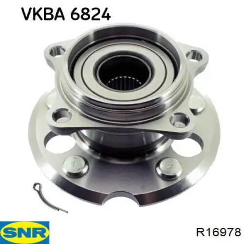 Cubo traseiro SNR R16978 preço, a partir de 163,23 USD