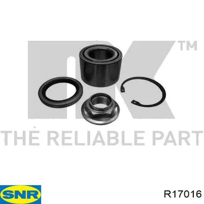 Rolamento de cubo traseiro SNR R17016 preço, a partir de 36,02 USD