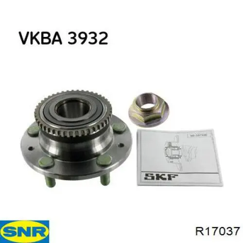 Cubo traseiro SNR R17037 preço, a partir de 98,33 USD