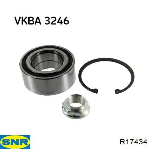 Compre R17434 SNR Rolamento de cubo dianteiro