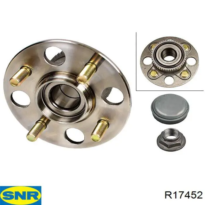 Compre R17452 SNR Cubo traseiro