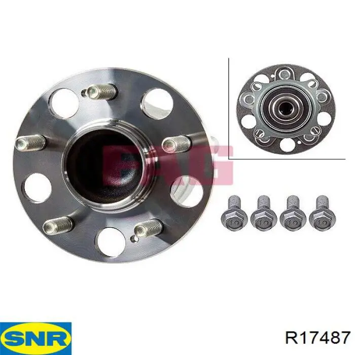 Cubo traseiro SNR R17487 preço, a partir de 106,13 USD