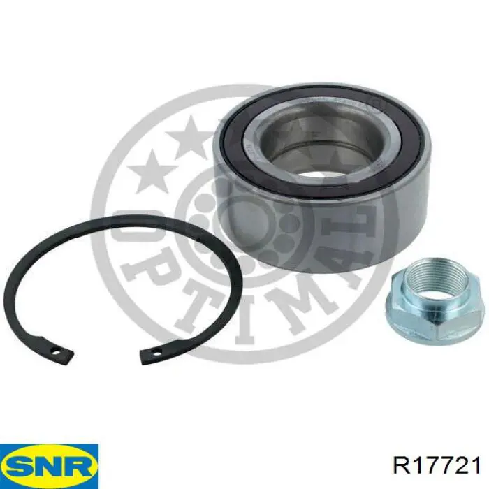 Rolamento de cubo dianteiro SNR R17721 preço, a partir de 40,37 USD
